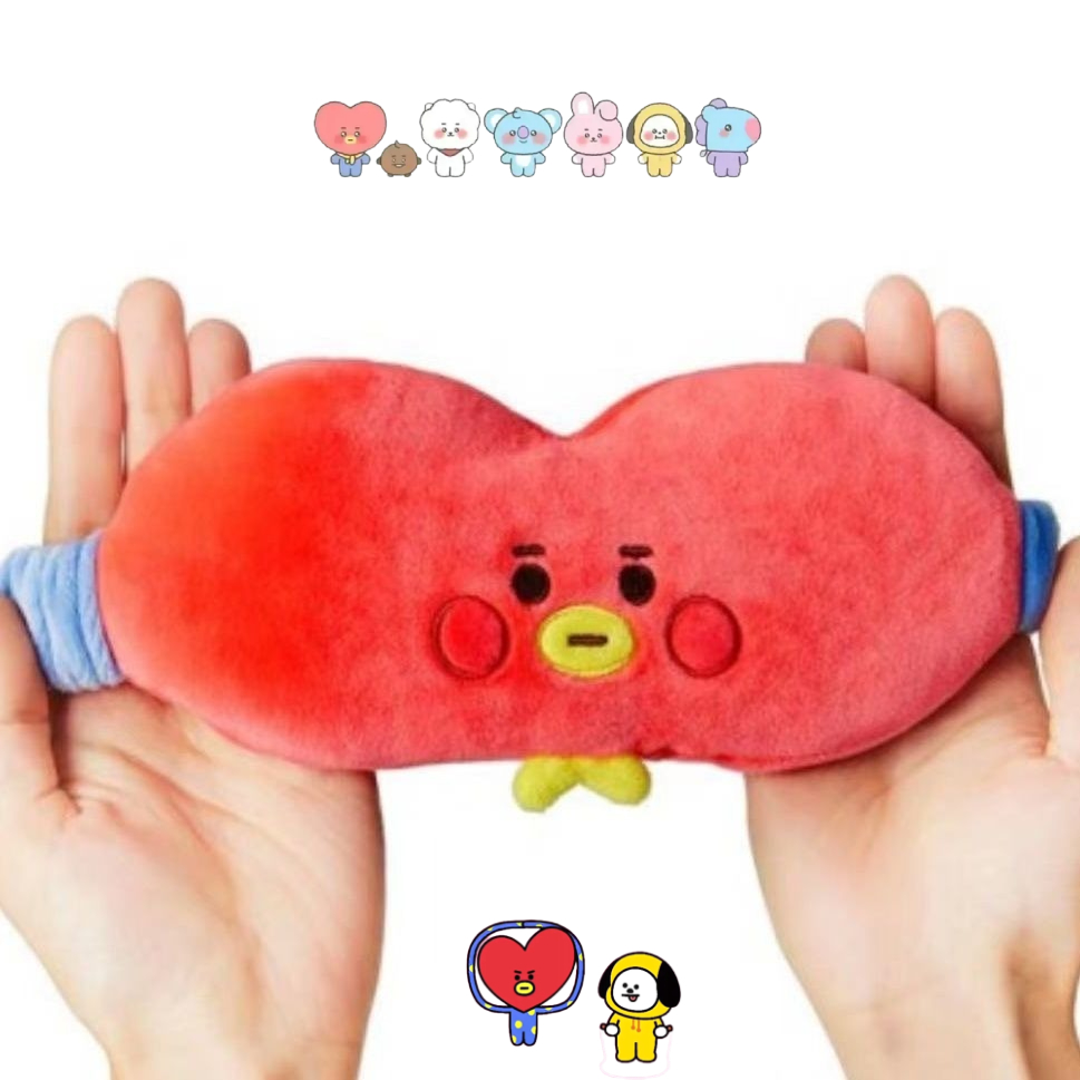 BT21 cartoon cute plush doll e - Travel Accessories Unisex ulasan dan harga