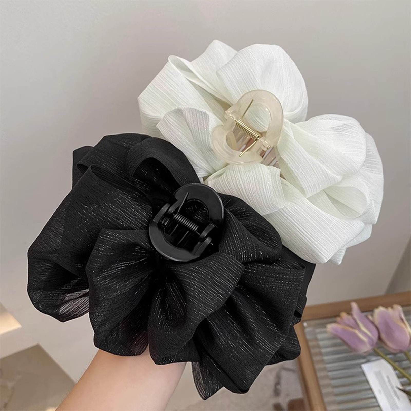 Elegant Bow Hair Claw For Wome - Travel Accessories Shops ulasan dan harga