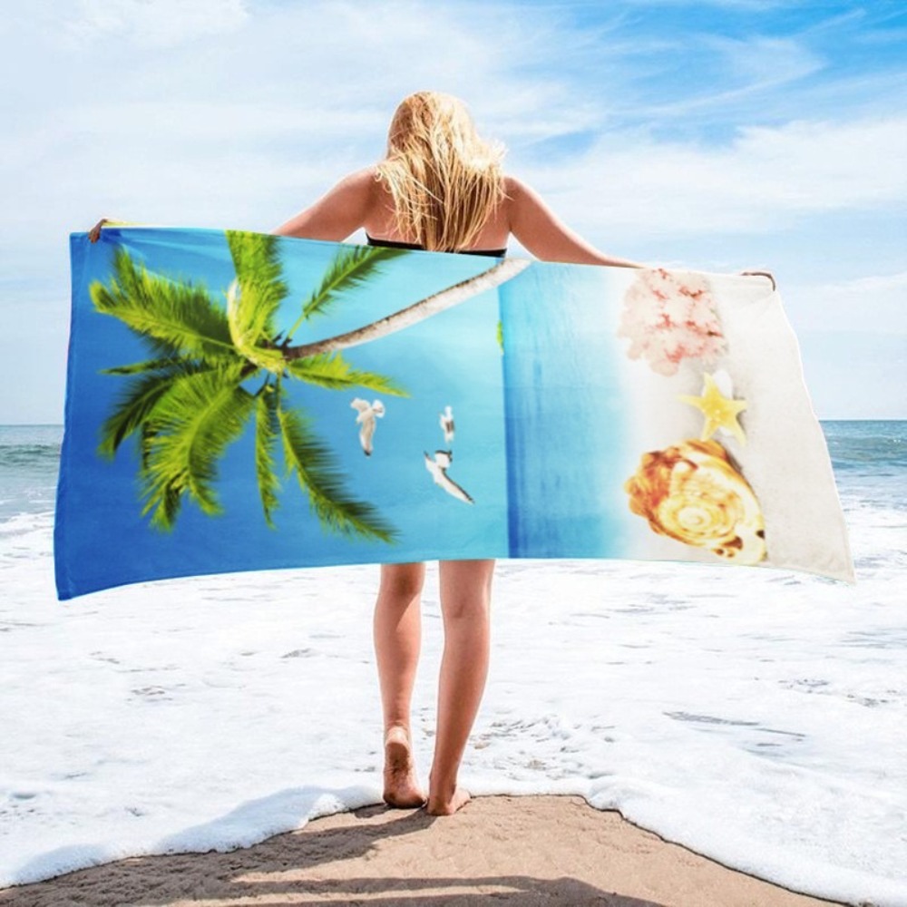 Leopard Print Bath Towel 70x14 - Travel Towel Quick Dry ulasan dan harga