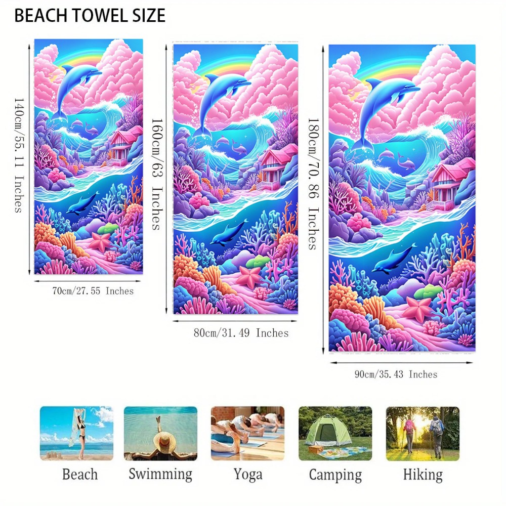 Leopard Print Bath Towel 70x14 - Travel Towel Quick Dry ulasan dan harga