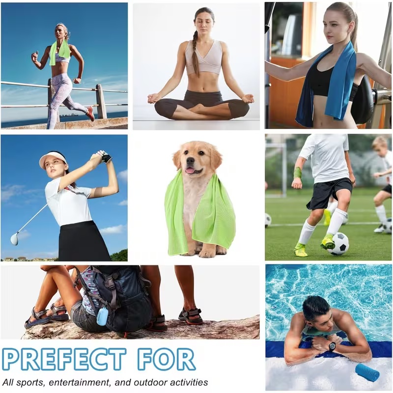 1/2pcs Cold Feeling Sports Qui - Travel Towel Quick Dry ulasan dan harga