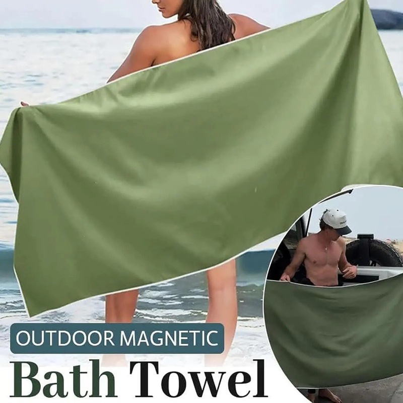 Outdoor Magnetic Quick-Dry Bat - Travel Towel Quick Dry ulasan dan harga