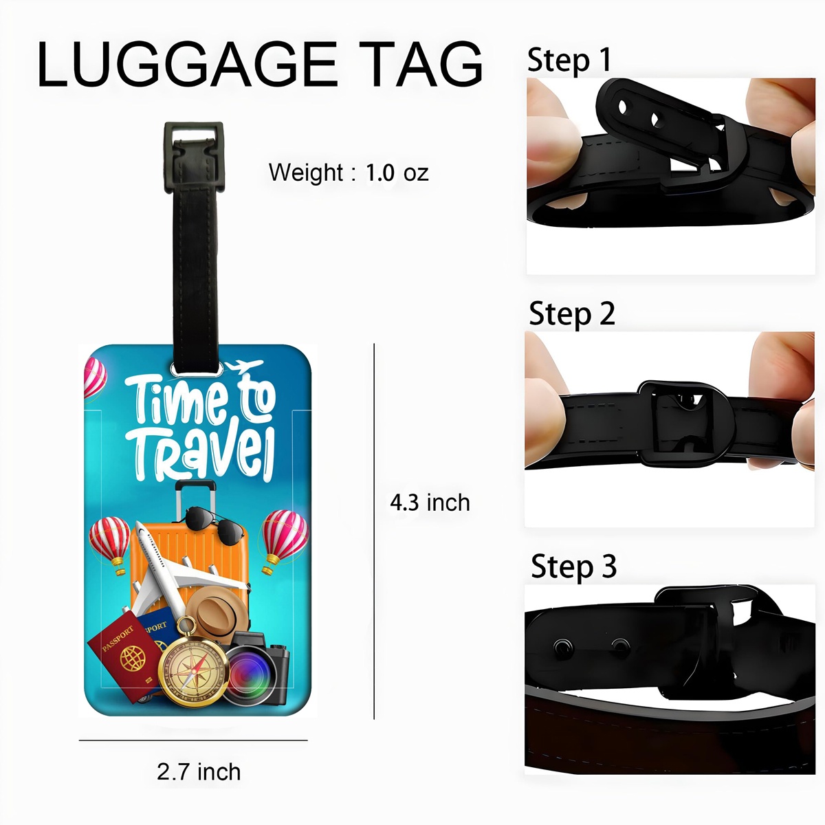 Travel Style Luggage Tag Men W - Travel Accessories Sale ulasan dan harga