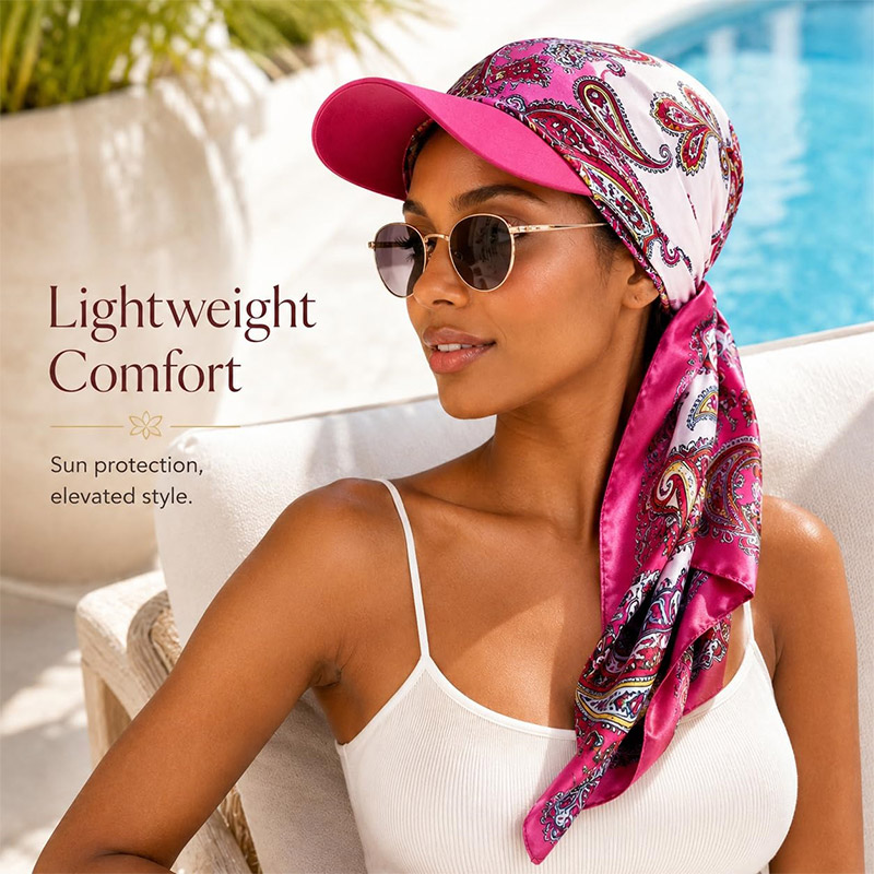 Fashion Printed Square Scarf H - Travel Accessories Shops ulasan dan harga
