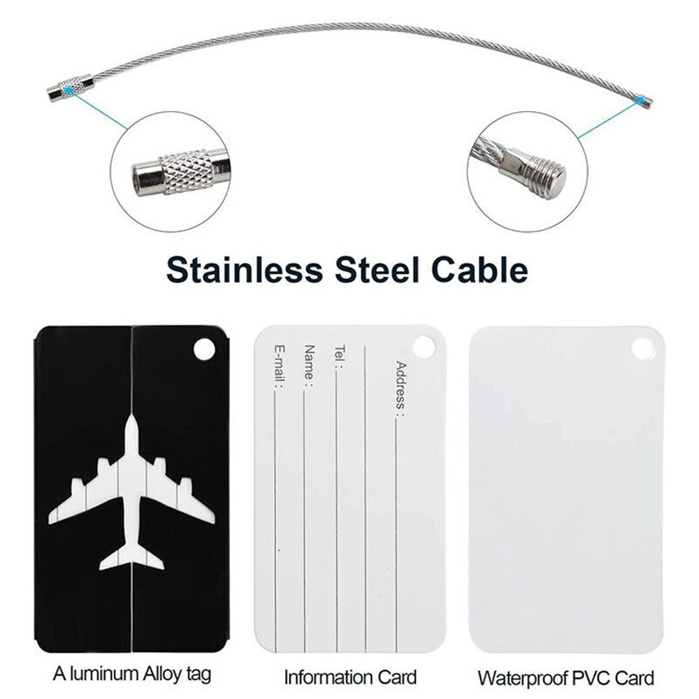 Aluminium Travel Luggage Tags  - Travel Accessories Sale ulasan dan harga