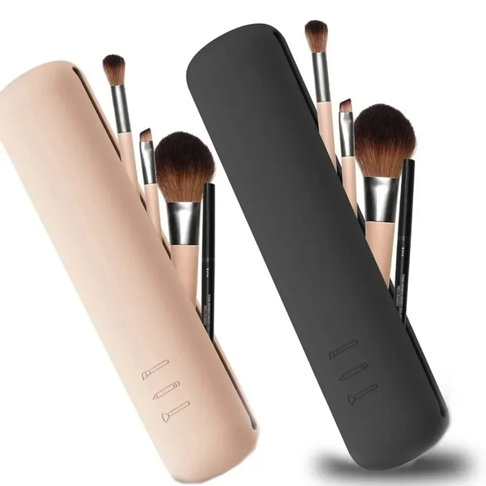 Travel Makeup Brush Holder Sil - Travel Accessories Toiletries ulasan dan harga