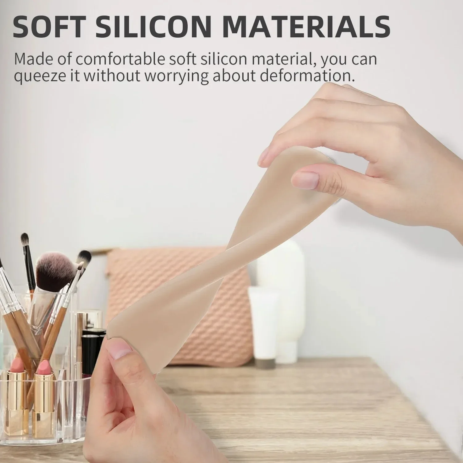 Travel Makeup Brush Holder Sil - Travel Accessories Toiletries ulasan dan harga