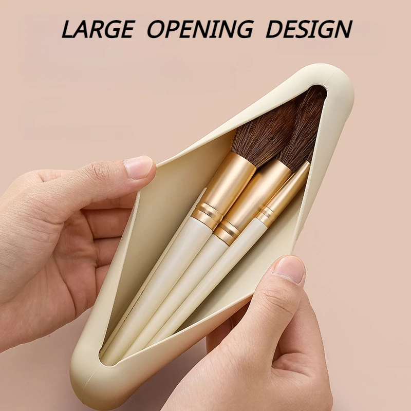 Travel Makeup Brush Holder Sil - Travel Accessories Toiletries ulasan dan harga