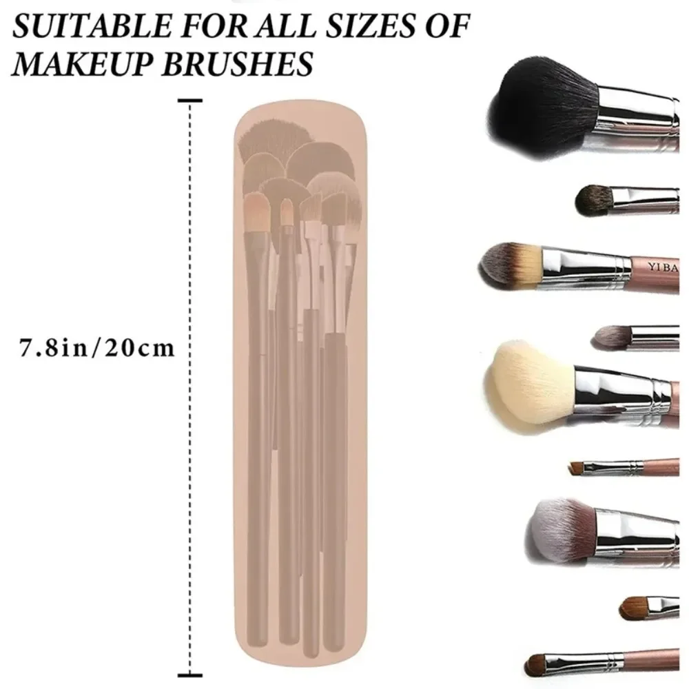 Travel Makeup Brush Holder Sil - Travel Accessories Toiletries ulasan dan harga