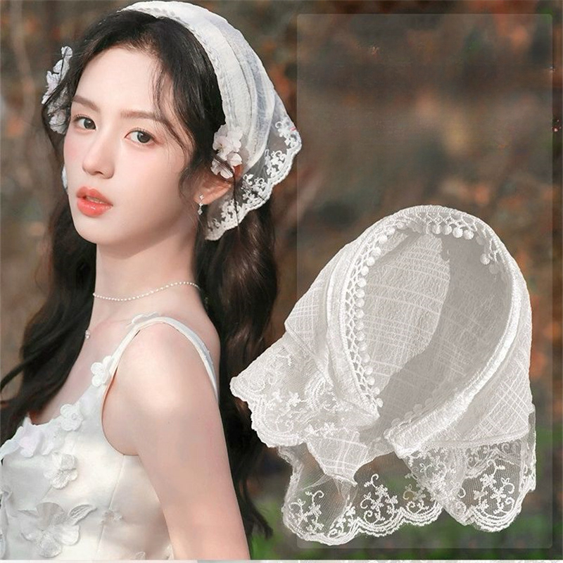 2025 Lace Headband Scarf for W - Travel Accessories For Elderly ulasan dan harga