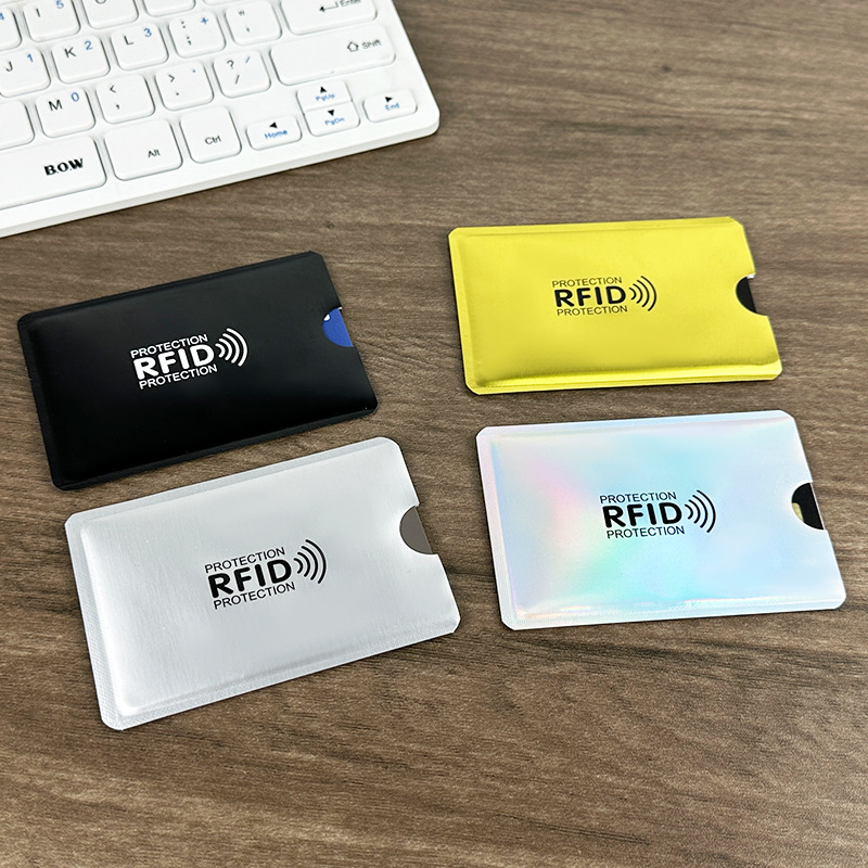 RFID Blocking Card Sleeves Alu - Travel Wallet Slim ulasan dan harga
