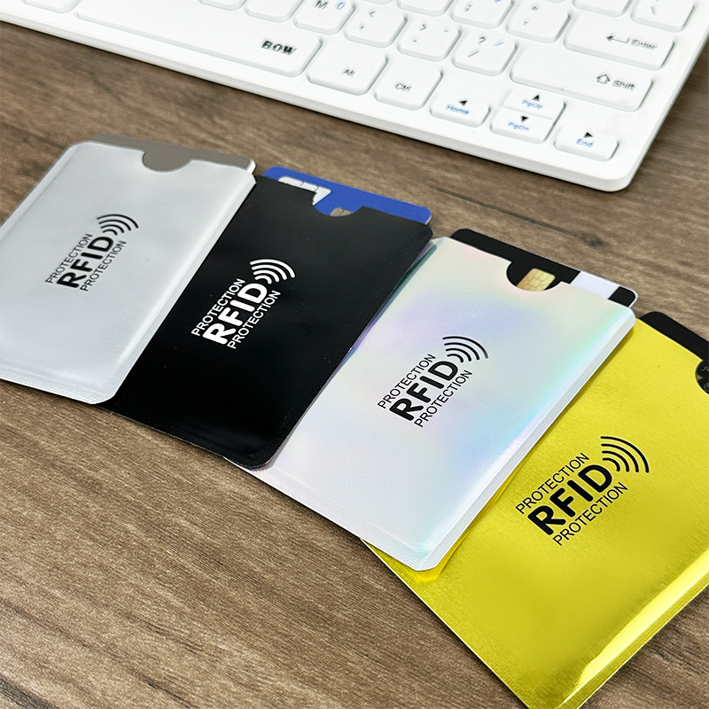 RFID Blocking Card Sleeves Alu - Travel Wallet Slim ulasan dan harga