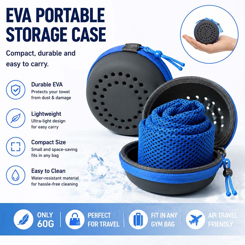Portable Cooling Sports Towel  - Travel Towel Quick Dry ulasan dan harga