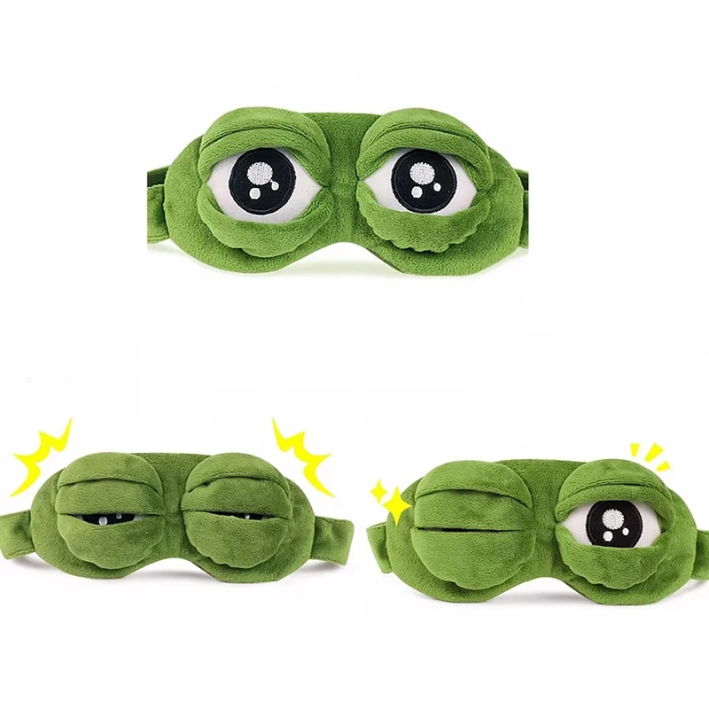 Frog Shaped Eye Mask Party Gam - Travel Accessories Us ulasan dan harga