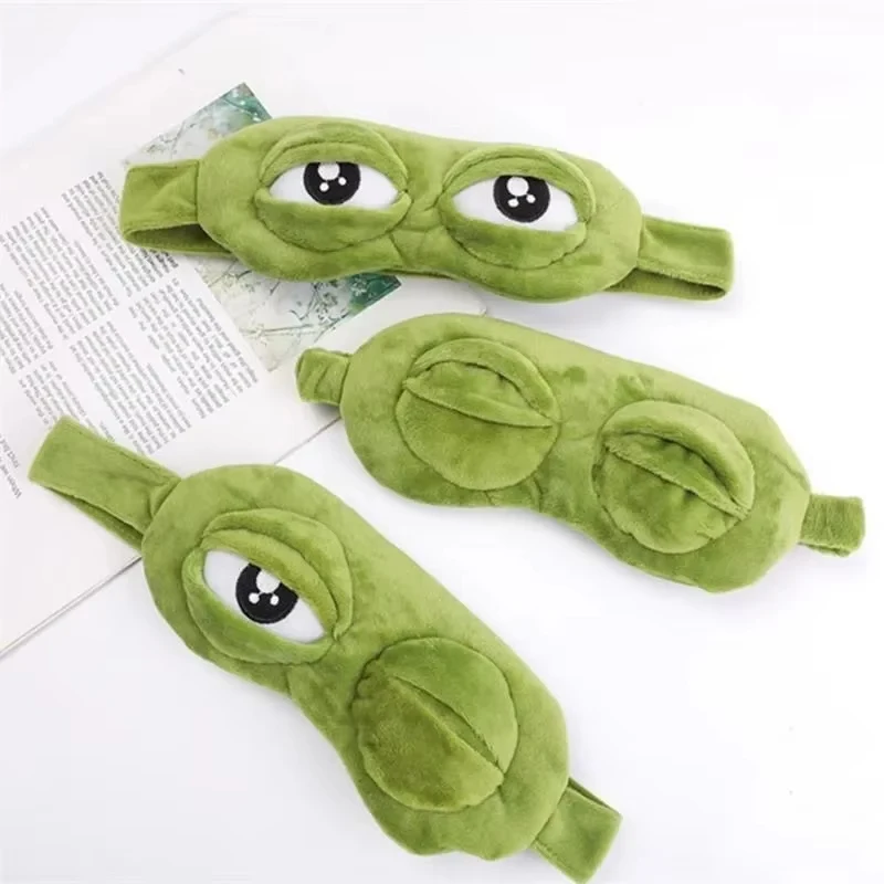 Frog Shaped Eye Mask Party Gam - Travel Accessories Us ulasan dan harga