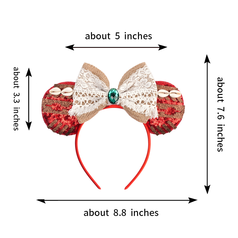 Cute Moana Ears Headbands For  - Travel Accessories Disney ulasan dan harga