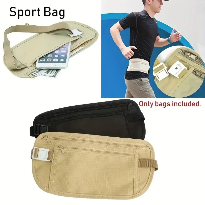 Sport Running Wais Bag Invisib - Money Belt Hidden ulasan dan harga