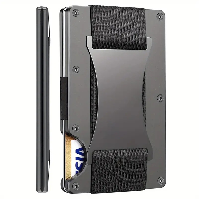New Slim Fashion RFID Protecti - Travel Wallet Slim ulasan dan harga